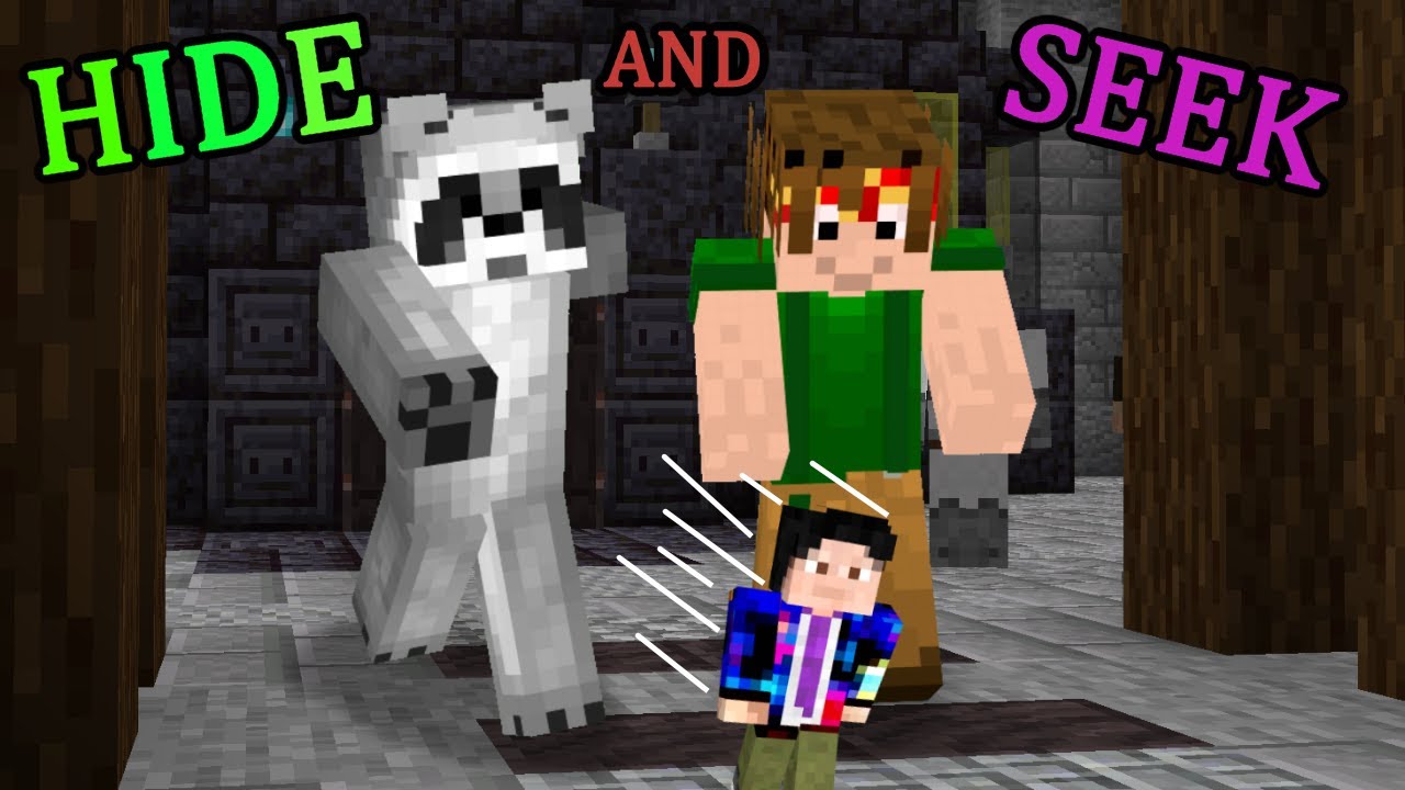 SKRÝVAME a NAHÁŇAME sa ( Minecraft Hide and Seek )