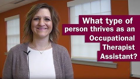 What do you need to be an occupational therapist assistant