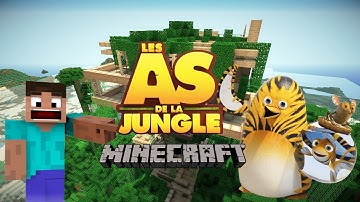 CACHE CACHE SUR MINECRAFT ! MAP LES AS DE LA JUNGLE ! | PS4 FR | COURT MÉTRAGE | FILM RP