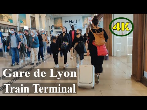 Gare de Lyon,( train station) in  Pariisi, France