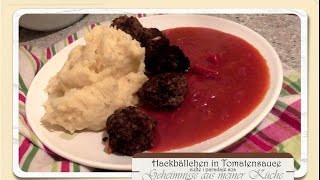 Hackbällchen Mit Tomatensauce Ćufte I Paradajz Sos
