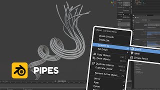 Pipes and Cables in Blender - Quick Tip screenshot 1