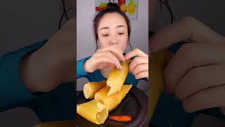 Golden bamboo shoots eat this for the first time măng vàng ASMR MUKBANG .หมิง วัง 황금죽순은 처음 먹어본다