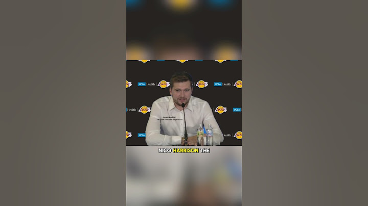 Luka Doncic BLASTS Dallas Mavericks GM Nico Harrison - Lakers Introduction Press Conference