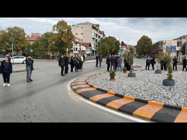 Блокада на кружниот тек кај двојниот мост: Со одолговлекување на процесот повторно ги убиваат децатa