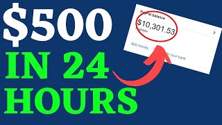 How To Make QUICK Money Online 2020 ($500 In 24 Hours)