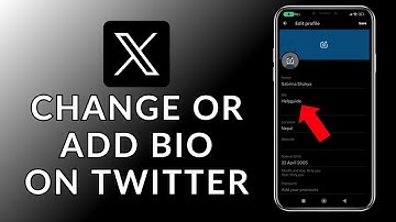 How to Change or Add Bio on Twitter? 2023 (Quick & Easy) | Twitter App