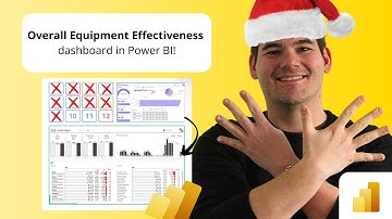 Power BI Reports: Overall Equipment Effectiveness (OEE) | 12 days of report makeover 2023 (Day 9)