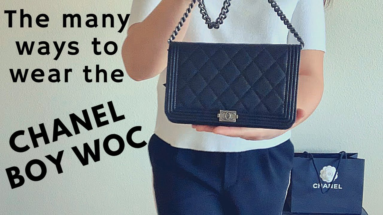 Chanel Boy WOC 2020 The Many Ways To Wear Your Chanel Boy WOC 2020 #Chanel  #howtowear 