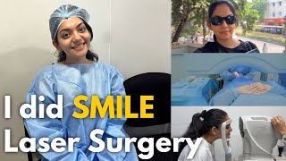 I did Laser Vision Correction Surgery | SMILE | My Entire Journey | Ahaana Krishna