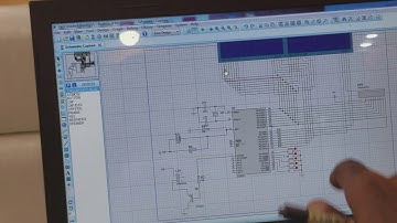 7 segment display show the time clock using Proteus(Isis) circuit/ 7 segmentos  muestra hora proteus