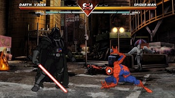 DARTH VADER vs SPIDERMAN - The most epic fight ever made!