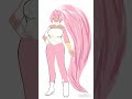 Hebridean: Marzipan Outfit Design #shorts #oc #indieanimation #ocart