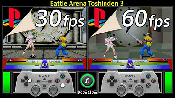 Dual Longplay of Battle Arena Toshinden 3 (PlayStation vs PlayStation) Gameplay Comparison