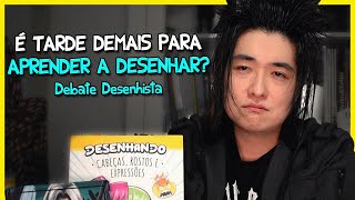 É muito TARDE para APRENDER A DESENHAR? - Debate desenhista screenshot 5