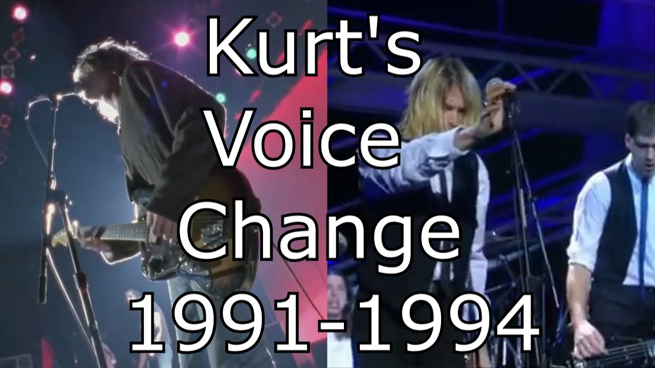 Nirvana - Drain You - Kurt's Voice Change 1991-1994 (Live Mix) - YouTube