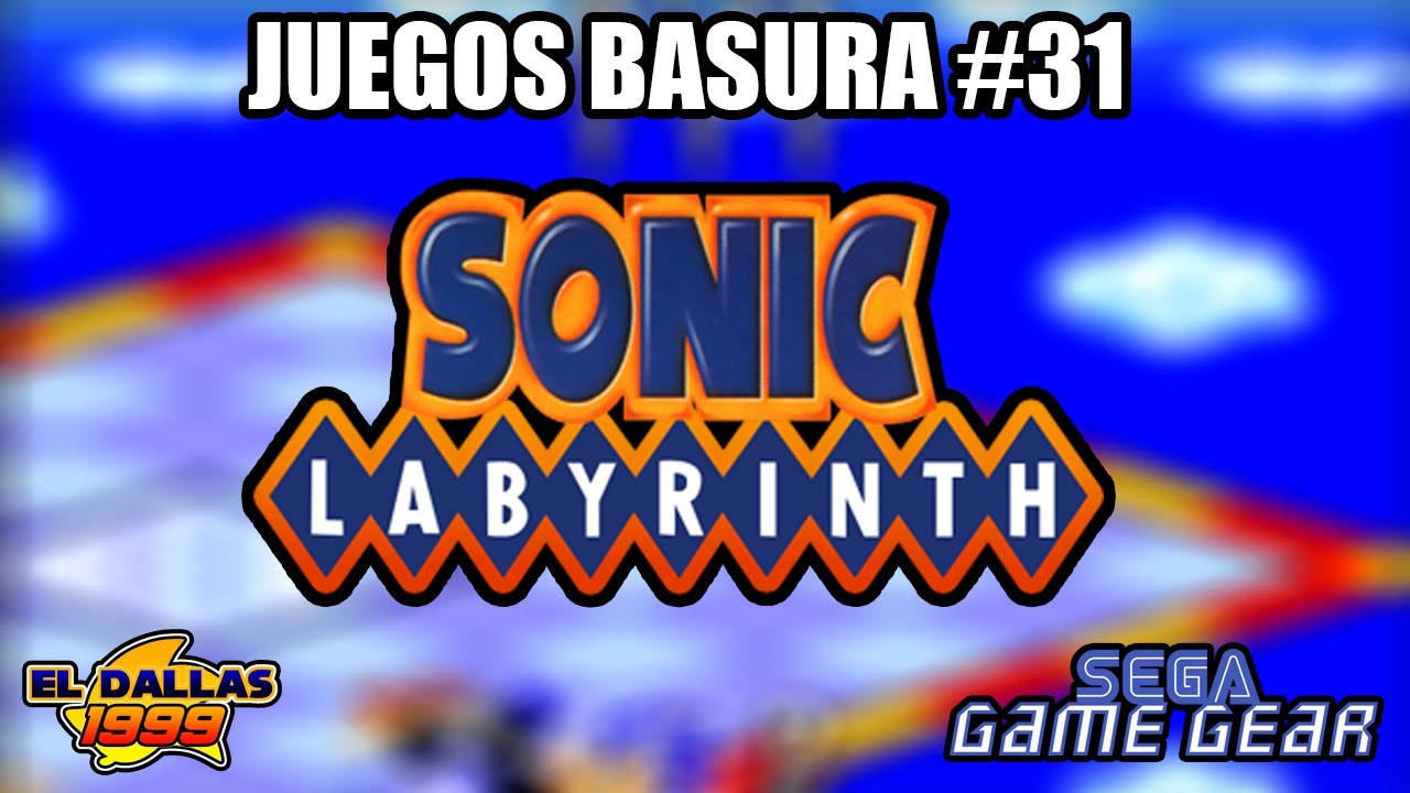 JUEGOS BASURA: Sonic Labyrinth (Sega Game Gear) - Loquendo