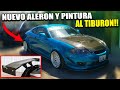 MODIFICANDO EL HYUNDAI TIBURON 😱 (COFRE Y ALERON DE FIBRA DE CARBONO) | JON TOPS