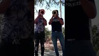 Trompetas de banda la fregona y banda puro Santa Rosa