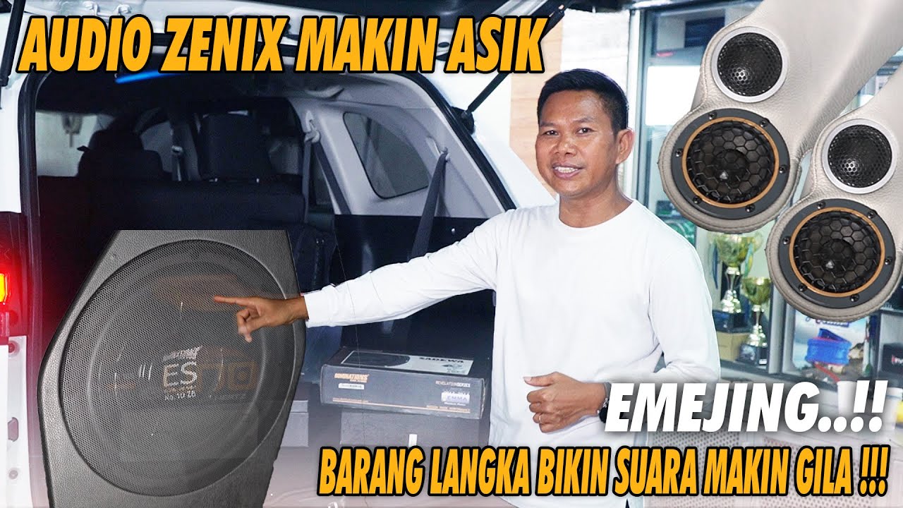 ROMBAK ZENIX DGN SLIM SUBWOOFER PRAKTIS,, BASS NYA ASIK BANGET !! YouTube