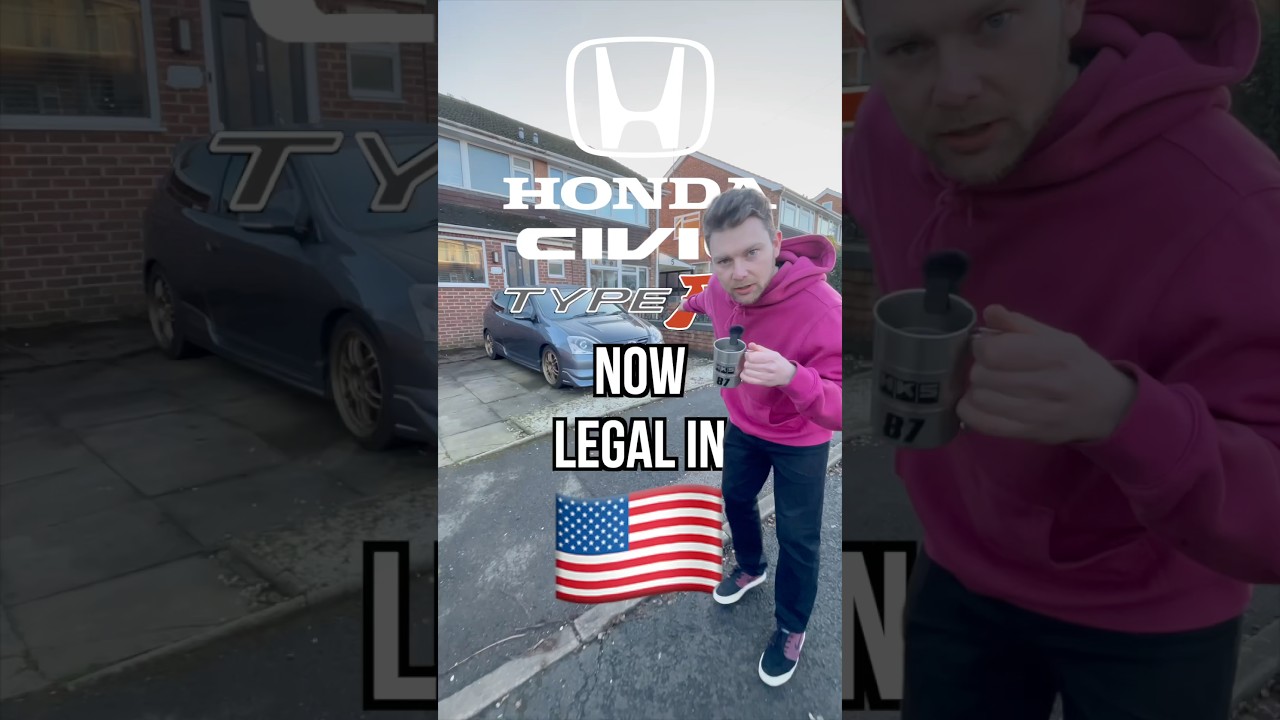 The Honda Civic EP3 Type R can now be imported to the USA 