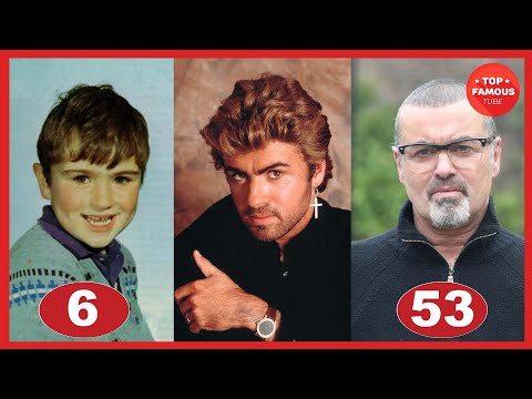 George Michael Transformation From 1 To 53 Years Old