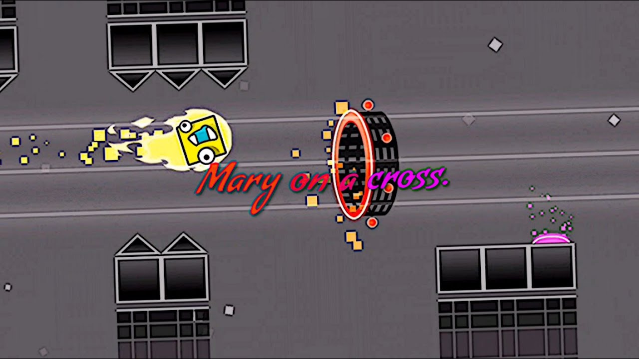 Mary On A Cross (layout) | Geometry Dash 2.11| Lyrics+Vietsub - YouTube