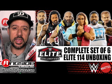 Ringside Collectibles Unboxing: Mattel WWE Elite 114 Complete Set