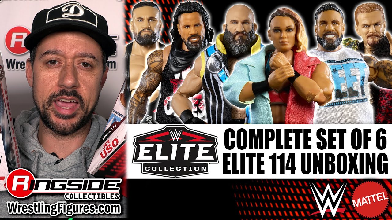 Ringside Collectibles Unboxing: Mattel WWE Elite 114 Complete Set