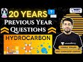 NEET Toppers: Previous 20 Years Question Papers | Hydrocarbon | Vishal Tiwari