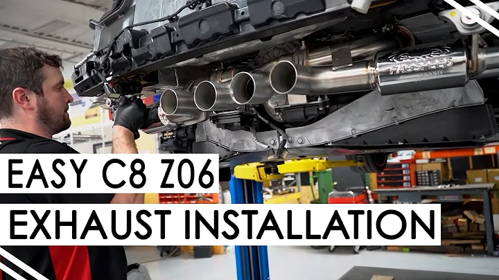 How to install a Fabspeed exhaust on your Corvette C8 Z06
