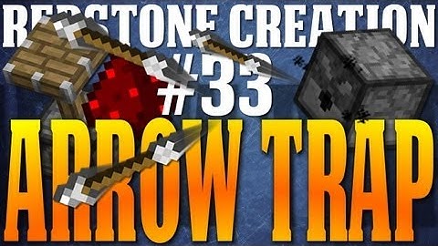 Minecraft 1.3.2 Redstone Creation #33 | Arrow Trap |