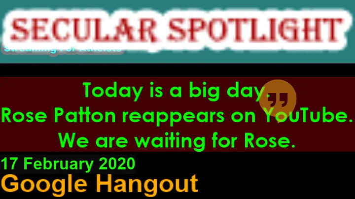 Secular Spotlight [Open & Closed with Rose Patton:...
