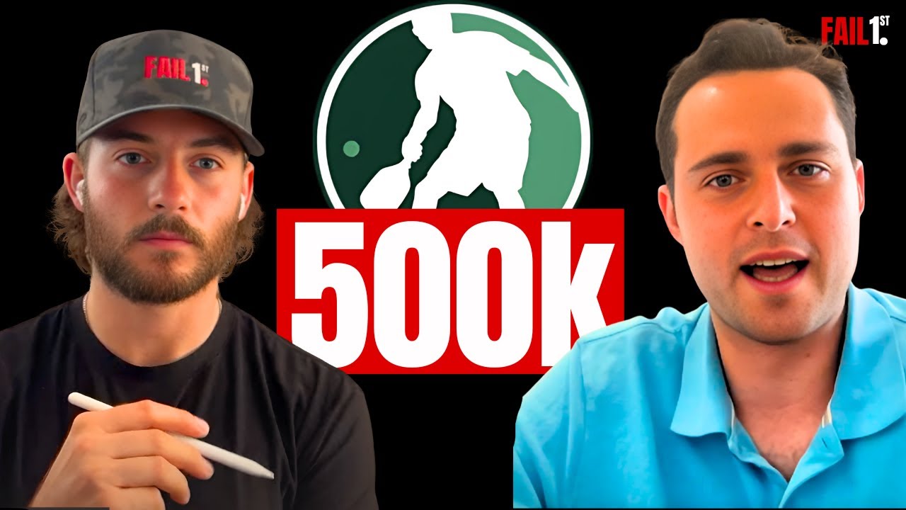 How a $30 Snow Shovel lead to a 500K+ Online Pickleball Community! (But what did he sacrifice?)