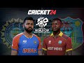 Hardik pandya   india vs west indies  t20 world cup 2024  cricket 24 3