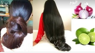 وصفة هندية سحرية لتطويل الشعر في يوم  احد فقط،لن تصدقي طول شعرك من اول استعمال
