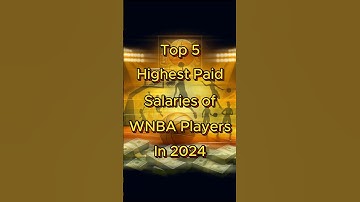 Highest Paid Salaries of WNBA Players in 2024 | Top 5 #wnba #shorts #top5 #viral #basketball #world