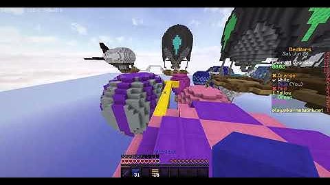 Beating a hacker in pika network bedwars