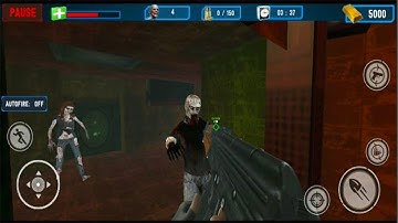 Real Zombie Survival:Offline Dead Target Shooter - Android GamePlay -Zombie Shooting Games Android#3