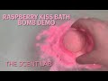 The Scent Lab 💋 Raspberry Kiss Bath Bomb Demo ✨