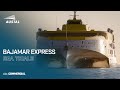 Austal hull 394  bajamar express  sea trials