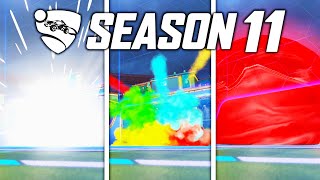 EVERY SEASON 11 GOAL EXPLOSION On Rocket League!