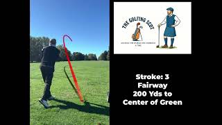 Play A Hole w/ The Golfing Scot. 10/16/25 7th, CenterPointe Golf Club, Canandaigua, NY.