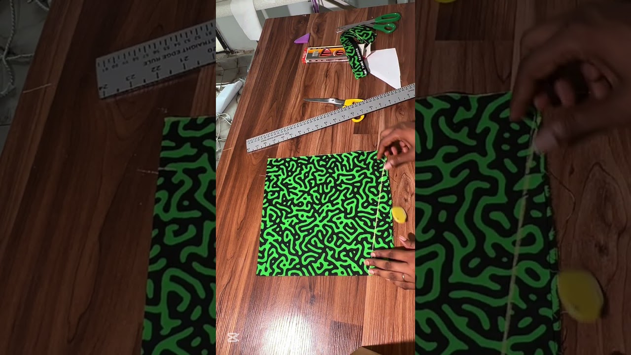 How to cut and sew handkerchief skirt beginners friendly 