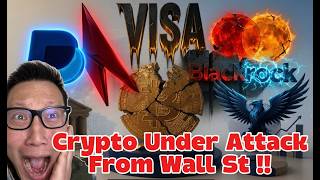 Major take over Move on Crypto from Wall St! Will this CRASH Bitcoin?! #BTC #crypto #trading #NASDAQ