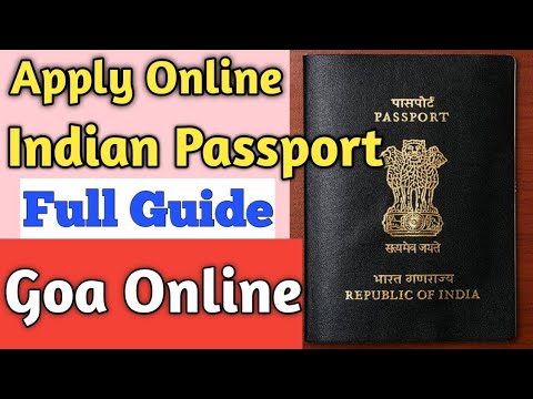 How to apply Indian Passport online goa|2020|Full Guide in konkani