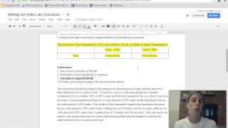 Scientific Method   Writing Conclusions