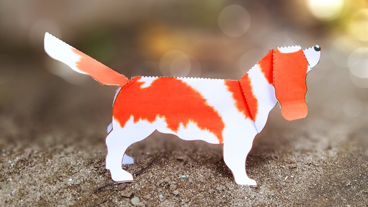 make a paper dog