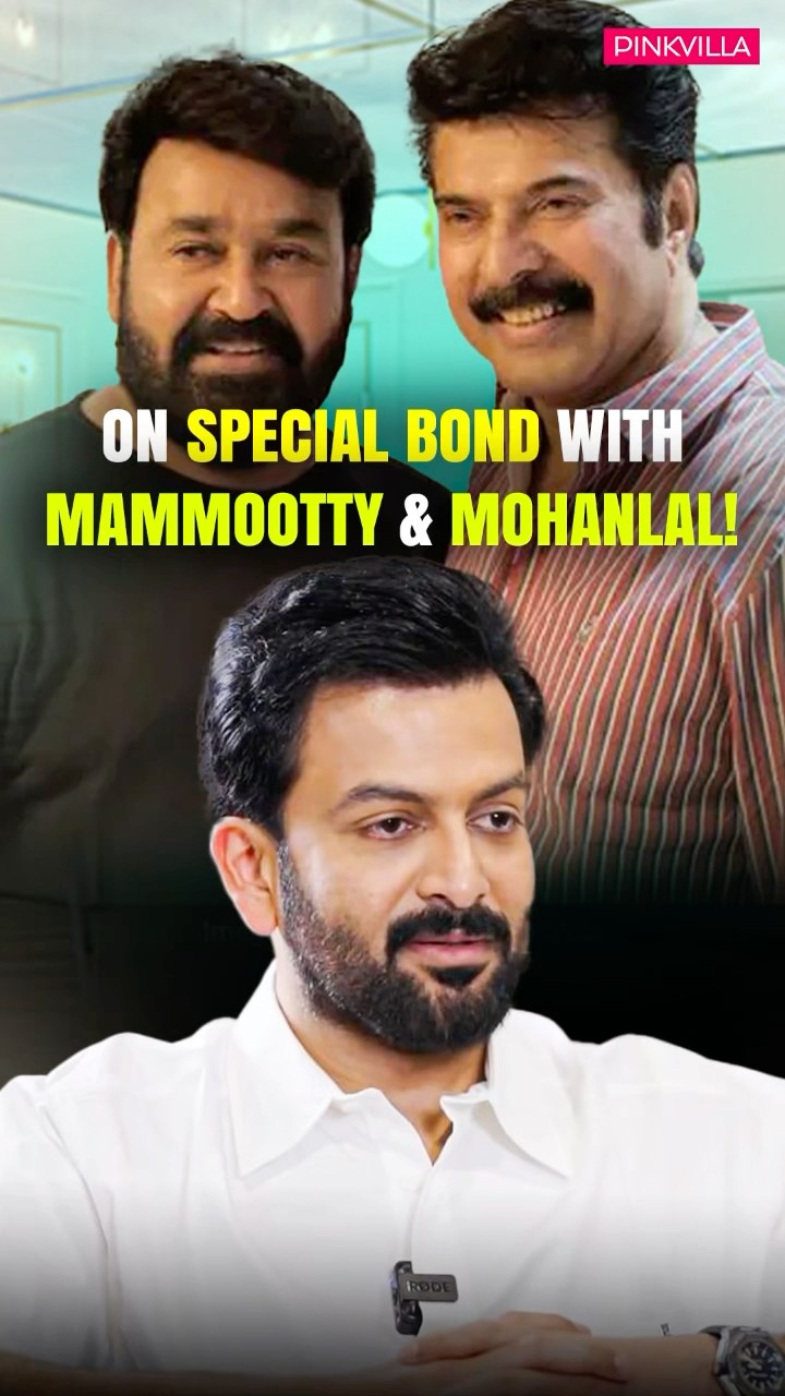Prithviraj Opens Up About His Bond with Mammootty and Mohanlal #shorts #trending