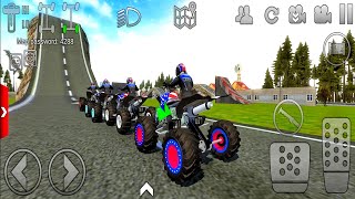 Highway Racing Quad Game #Quad Motorbikes Xtreme Drive Online Gameplay | Offroad Outlaws Motor Race screenshot 5